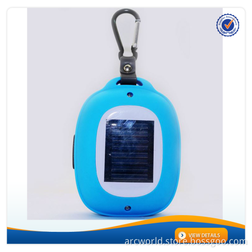 AWS1167 2015 New Design Portable Solar Powered Active Bluetooth Wireless Outdoor Speaker With Carabiner Keychain
